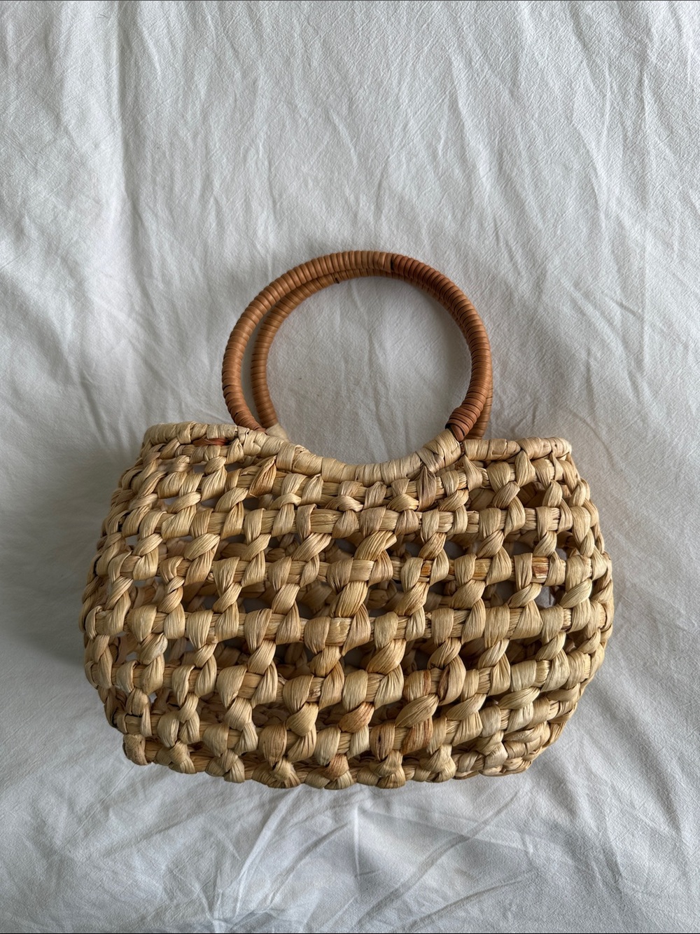100% Straw Purse